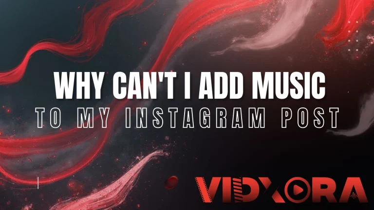 why can't i add music to my instagram post
