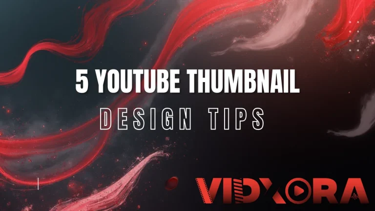youtube thumbnail design tips